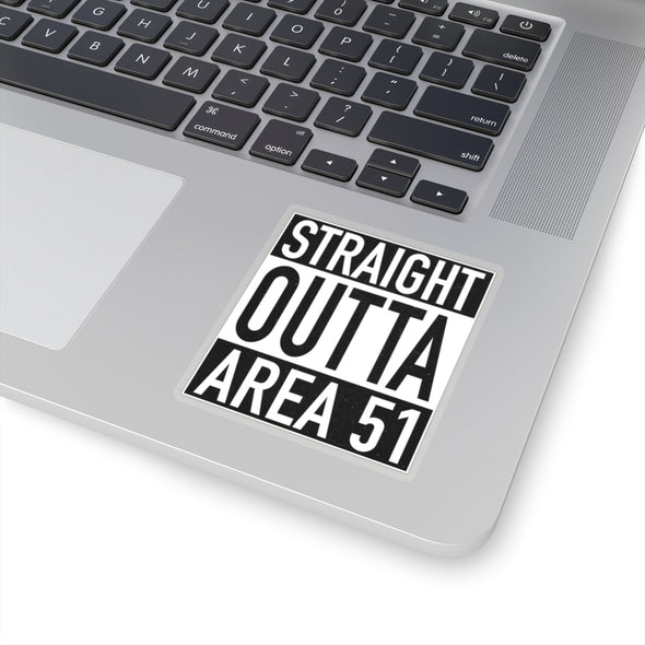Straight outta area 51 Stickers