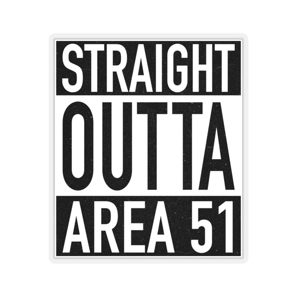 Straight outta area 51 Stickers